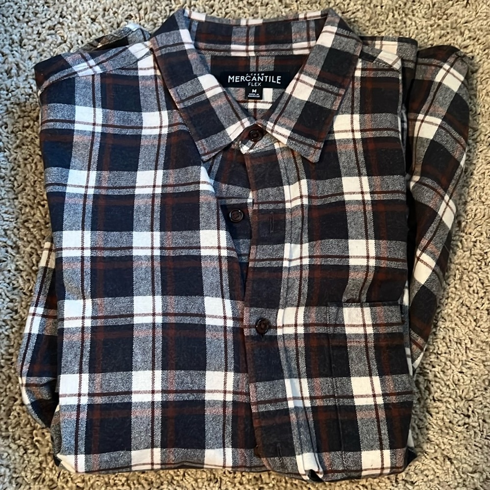J. Crew Mercentile men’s button down dress shirt